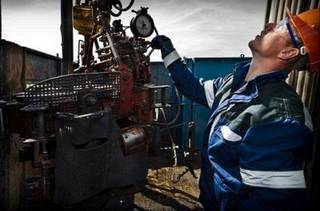 Bohrarbeiten auf Öl- und Gasfeldern in Russland von und mit C.A.T oil. Bild und Copyright: C.A.T oil.