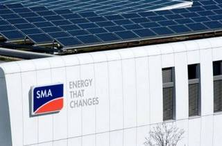 Wechselrichter-Fabrik des Solarenergiekonzerns SMA Solar. Bild und Copyright: SMA Solar.