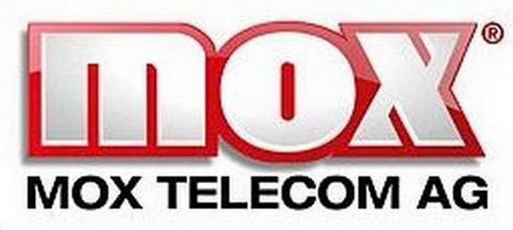 Unternehmenslogo Mox Telecom. Bild und Copyright: Mox Telecom.