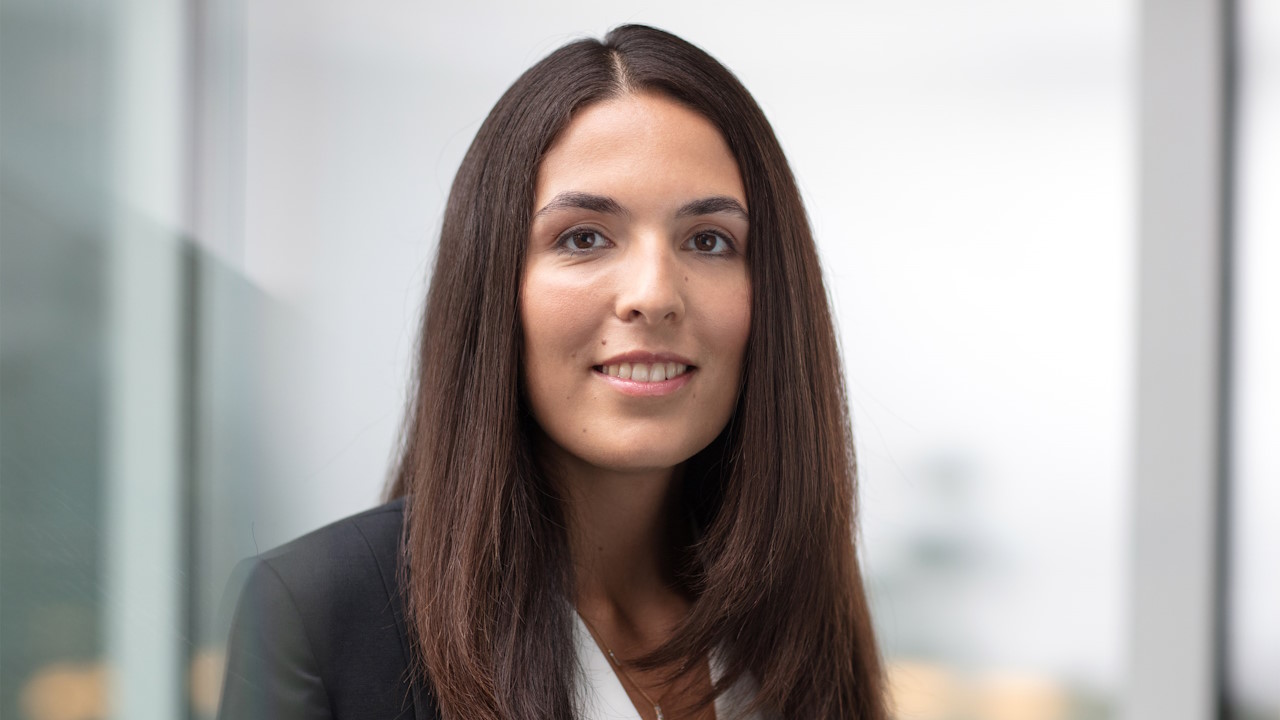 Sabrina Reeh, Fondsmanagerin für deutsche Aktien bei der Fondsgesellschaft DWS. Bild und Copyright: DWS.