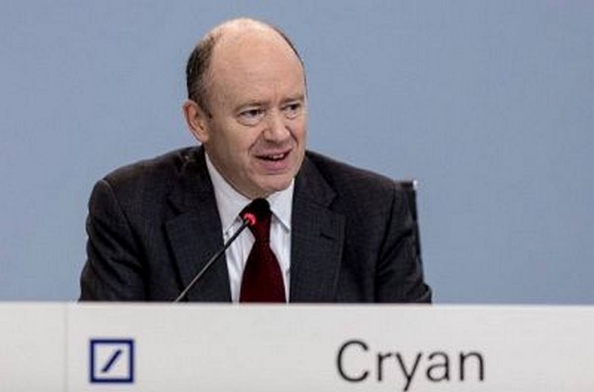 John Cryan, der alles andere als unumstrittene Konzernchef der Deutschen Bank. Bild und Copyright: Deutsche Bank.