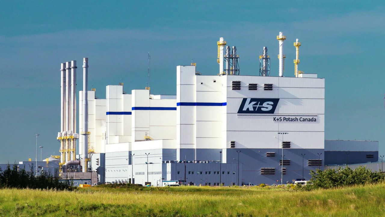 K+S Werk in Kanada. Die Aktie des Rohstoff-Unternehmens könnte eine Trendwende vollziehen. Bild und Copyright: K+S.