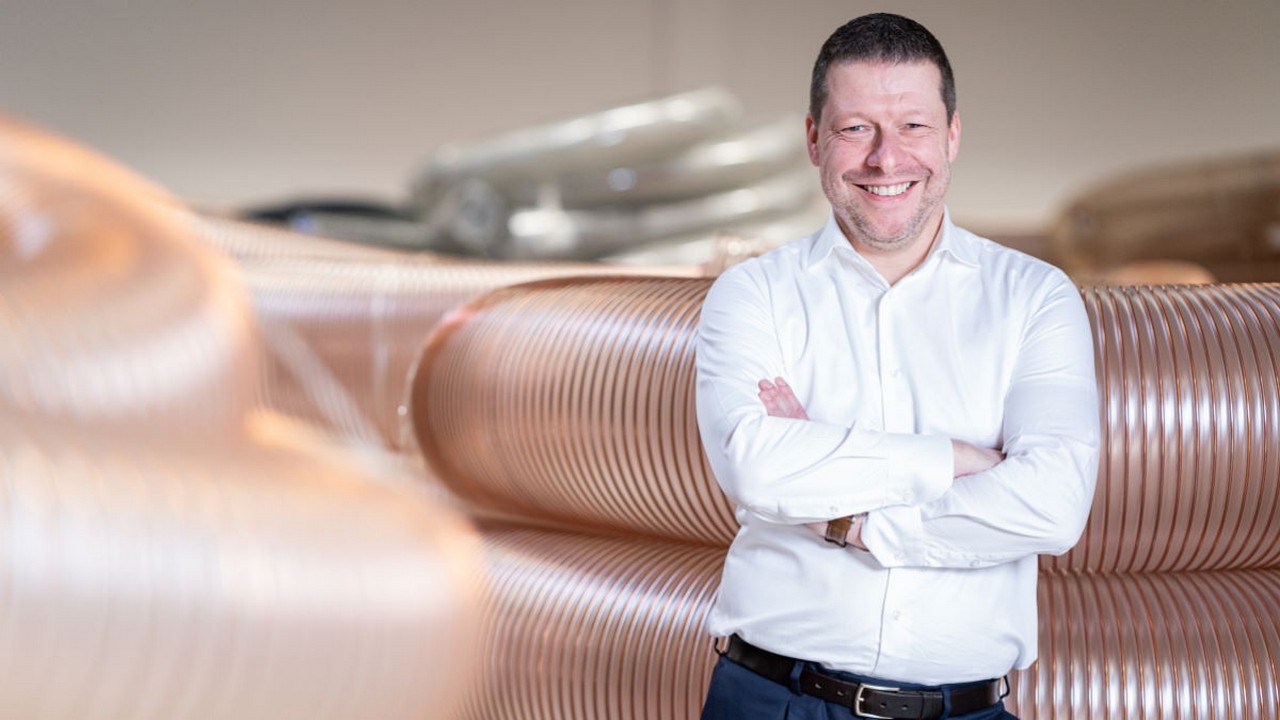 Mark Becks, CFO von Masterflex. Bild und Copyright: Masterflex.