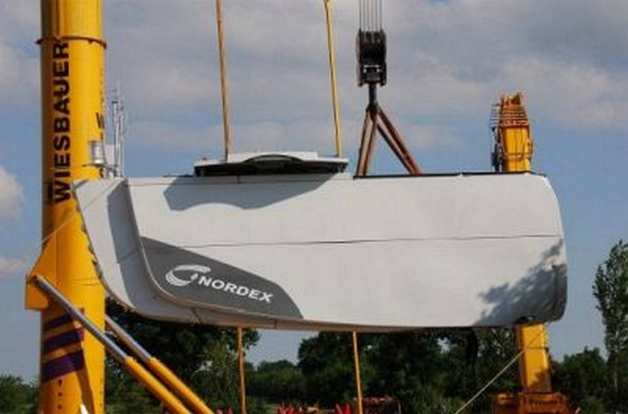 Es geht aufwärts mit den Geschäftsaussichten für Nordex auf dem heimischen deutschen Windenergiemarkt. Bild und Copyright: Nordex.