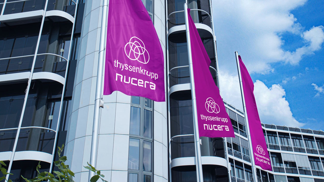 Die Analysten der Deutschen Bank starten die Beobachtung der Aktien von ThyssenKrupp Nucera. Bild und Copyright: ThyssenKrupp Nucera.