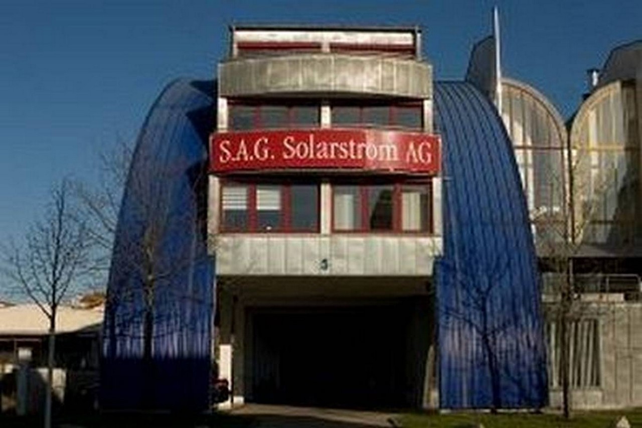 Unternehmenssitz vom S.A.G. Solarstrom in Freiburg. Bild und Copyright: S.A.G. Solarstrom.