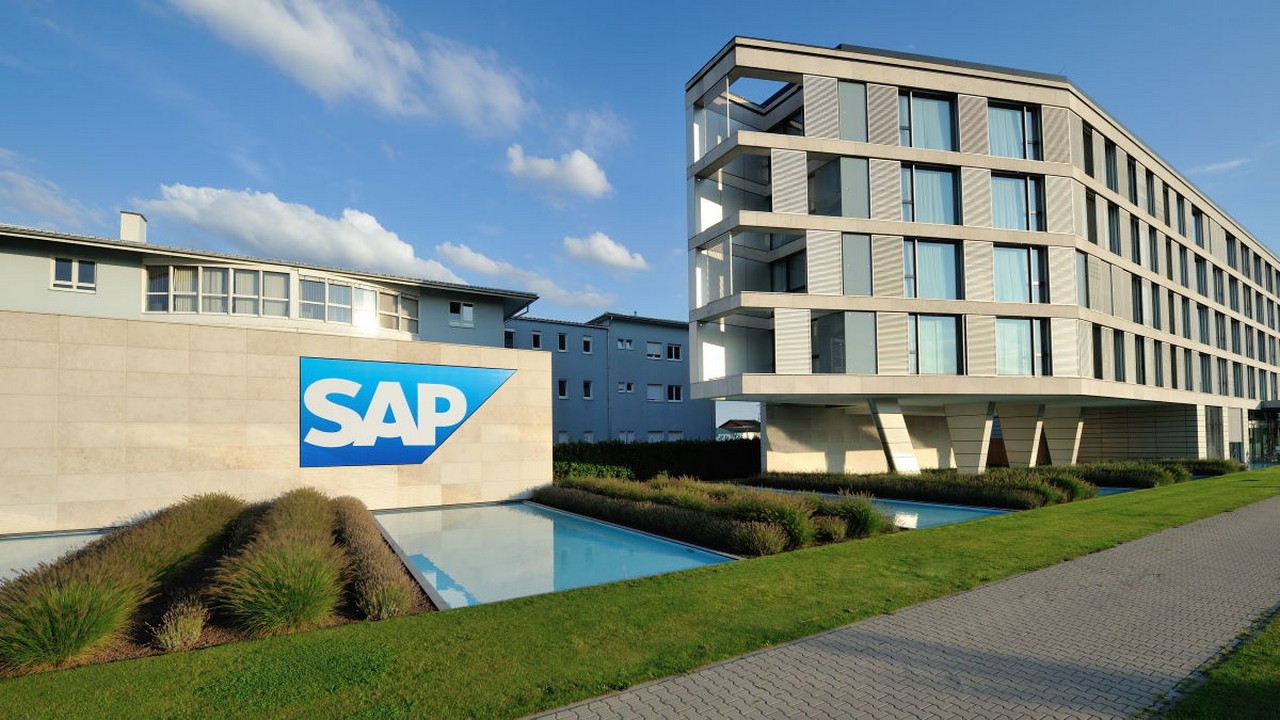 SAP meldet heute Morgen einen Gewinnrückgang. Bild und Copyright: SAP / Stephan Daub.