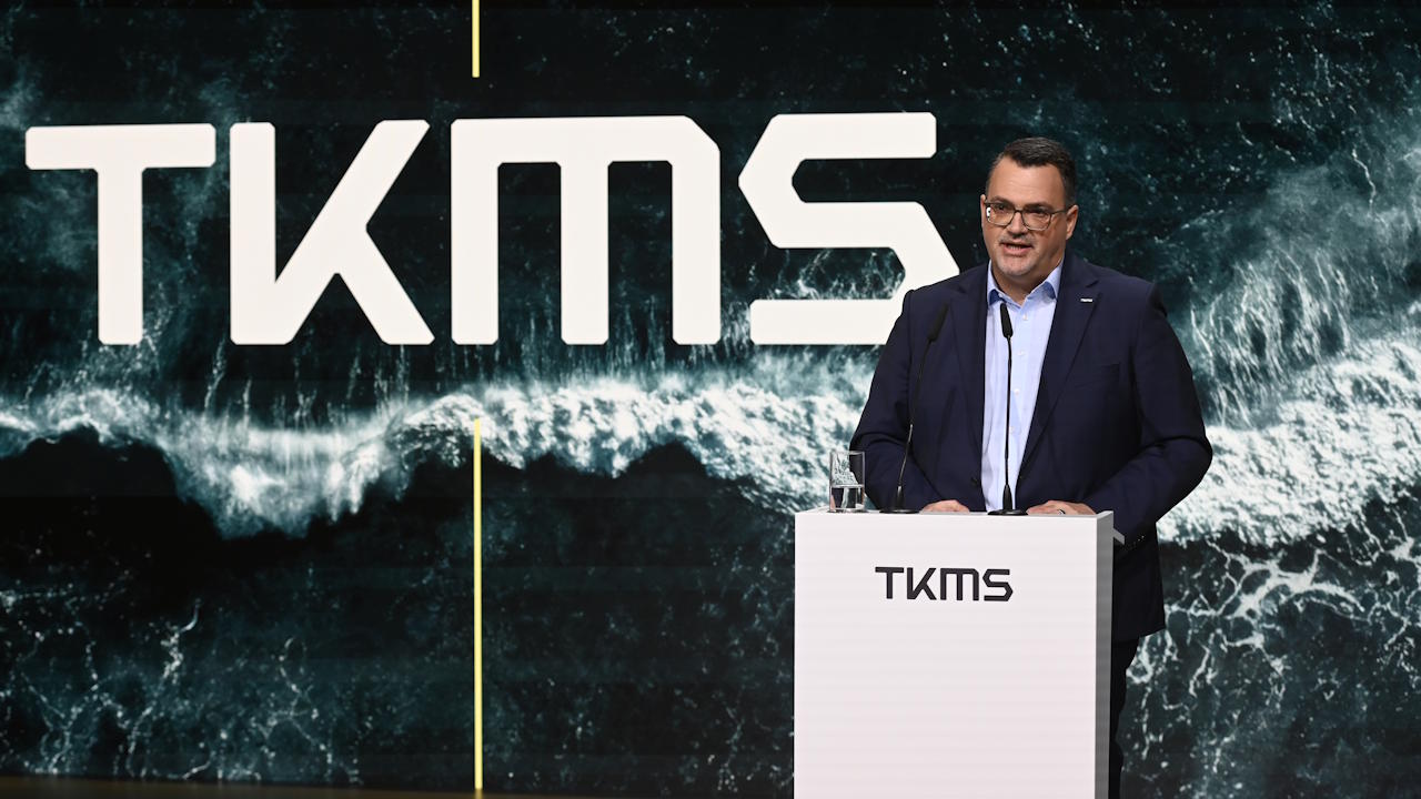 Die TKMS Aktie hat die Euphorie abgegeben und sitzt auf ihrem Korrekturtief. Hält die Auffangmarke bei 78/79 Euro – oder geht es Richtung 70? Bild und Copyright: TKMS.