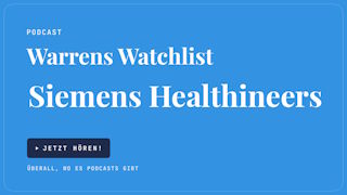 Wie viel vom höheren Gewinn bei Siemens Healthineers kommt wirklich aus dem Geschäft? Und warum reicht es am Ende nicht für eine bessere Bewertung?
