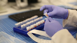 Centogenes neues COVID-19 Testlabor in Berlin hat eine Kapazität für bis zu 1.500 PCR-Tests am Tag. Bild und Copyright: Centogene.