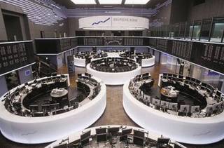 Chart-Experte Martin Utscheider zum DAX: „Der Boden bei 12.408 hat sich manifestiert.” Bild und Copyright: Deutsche Börse.