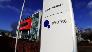 Konzernzentrale des Biotech-Unternehmens Evotec in Hamburg. Bild und Copyright: Michael Barck / www.4investors.de.