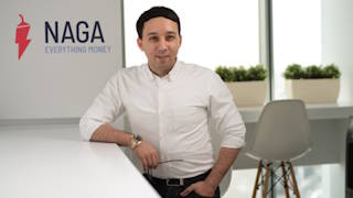 NAGA-CEO Patrascu im Exklusivinterview mit der 4investors-Redaktion. Bild und Copyright: NAGA Group.