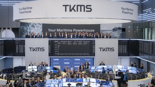 4investors.de-Chartcheck zur TKMS Aktie, die seit Oktober 2025 an der Börse notiert. Bild und Copyright: TKMS.