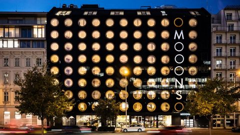 MHP-Hotel Mooons in Wien. Bild und Copyright: MHP.