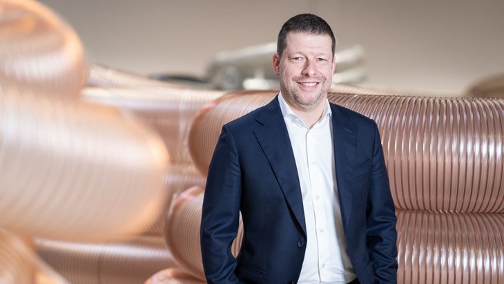 Bild und Copyright: Masterflex. Masterflex-CFO Mark Becks. Bild und Copyright: Masterflex.