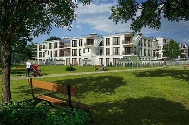 Immobilienprojekt Park Apartments Potsdam, für dessen Finanzierung die Anleihe-Emission sorgen soll. Bild und Copyright: Eyemaxx.