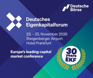 Unternehmer treffen Investoren - Deutsches Eigenkapitalforum