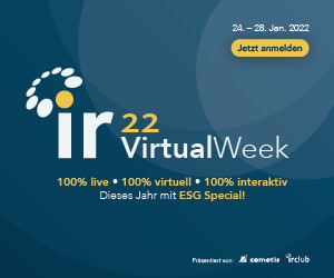 IR22 Virtual Week vom 24. bis 28. Januar 2022