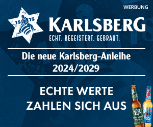 Anzeige Neue Karlsberg Anleihe 2024-2029